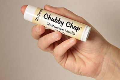 Chubby Chap - One (1x) Large Jumbo Chapstick Natural Chapstick - 1/2 Ounce Lip Balm | Butter Cream