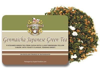 Genmaicha Japanese Green Tea - Loose Leaf - 16oz