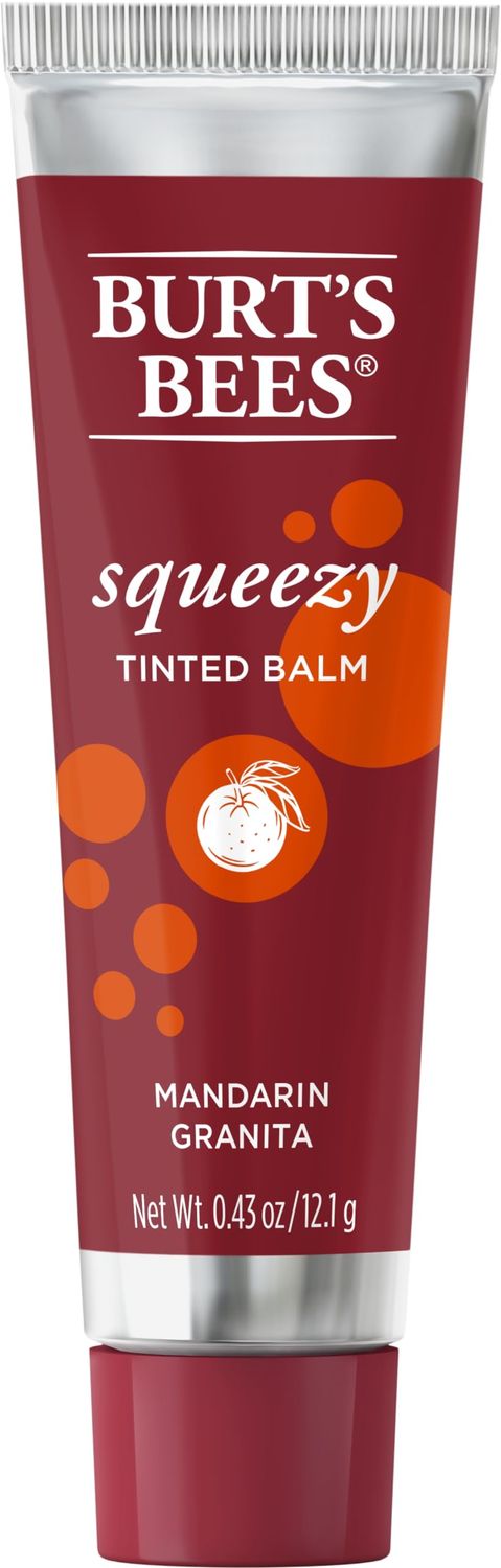 Burts Bees, Squeezy Tinted Lip Balm - Mandarin Granita, 0.43 Ounce
