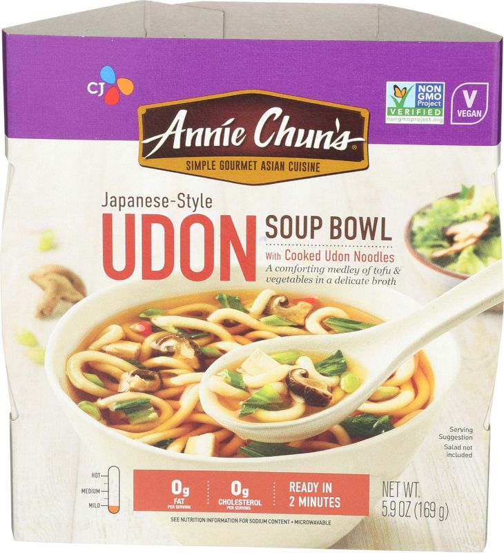 ANNIE CHUNS Udon Noodle Bowl, 5.9 OZ - Pack of 1