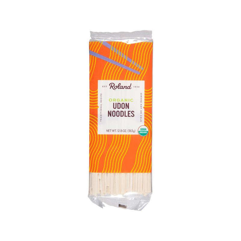 Roland Foods Organic Udon Noodles, 12.8 Oz Bag, Pack of 1