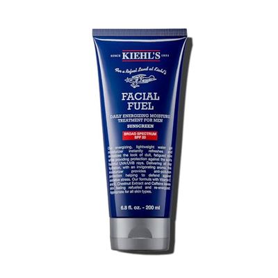 Kiehl&#39;s Facial Fuel Moisturizer with SPF 20 for Men, Energizing Face Moisturizer for Dull Skin, Non-Greasy Feel, Hydrating Lotion &amp; Broad Spectrum Sunscreen, with Caffeine &amp; Vitamin C - 6.8 fl oz