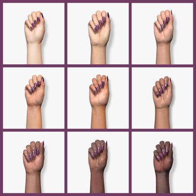 essie gel couture long-lasting nail polish, vegan, deep plum, Museum Muse