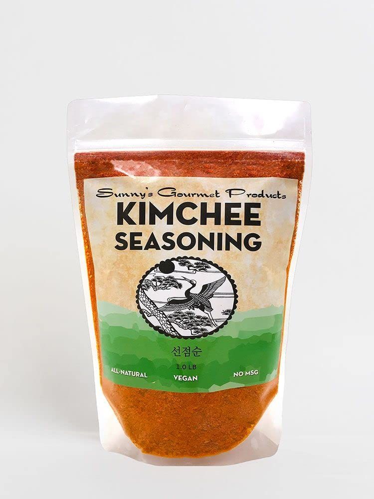 Sunny&#39;s Gourmet Korean Kimchee Seasoning, All Natural, Vegan, No MSG, 1 lb.