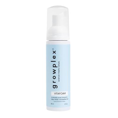 Growplex Vitafoam 5 Minoxidil Foam for Men Women, DHT Blocking Minoxidil for Men Foam, Non-Greasy, Fast-Drying Formula for Hair Regrowth