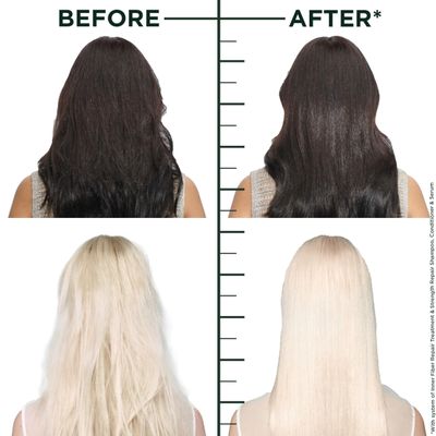 Garnier Fructis Hair Filler Strength Repair Conditioner with Vitamin Cg, Sulfate Free Conditioner for Weak, Damaged Hair, 10.1 Fl Oz, 1 Count