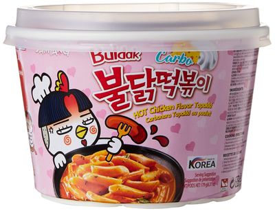 Samyang Hot Chicken Flavour Buldak Topokki - Carbonara 179g