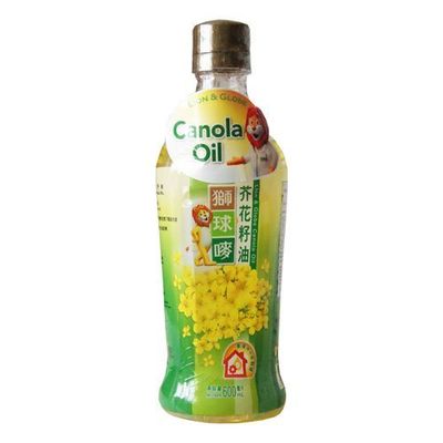 Lion &amp; Globe 100% Pure Canola Oil, 600 ml