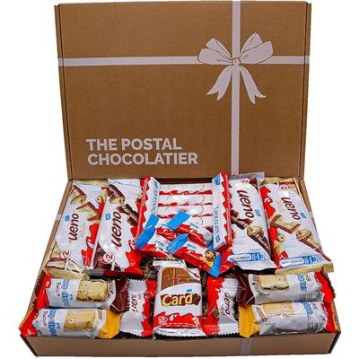Bueno Hamper Box with White Chocolate and Kinder Card, Perfect Large Variety Premium Selection Box for Last Minute Gifts and Birthdays for Both Him and Her Bueno Hamper Box with White Chocolate and Kinder Card, Perfect Large Variety Premium Selection Box for Last Minute Gifts and Birthdays for Both Him and Her