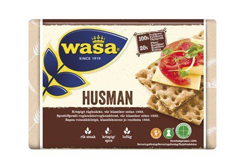 Wasa Husman - Traditional Rye Crispbread 260g