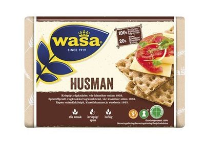 Wasa Husman - Traditional Rye Crispbread 260g