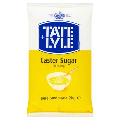 Tate &amp; Lyle Caster Sugar - 6x2kg