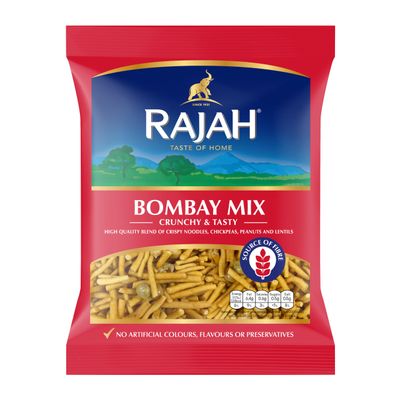 Rajah Bombay mix 200g Rajah Snacks A Crunchy &amp; Spicy Classic!