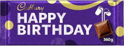 Cadbury Dairy Milk 360G Happy Birthday
