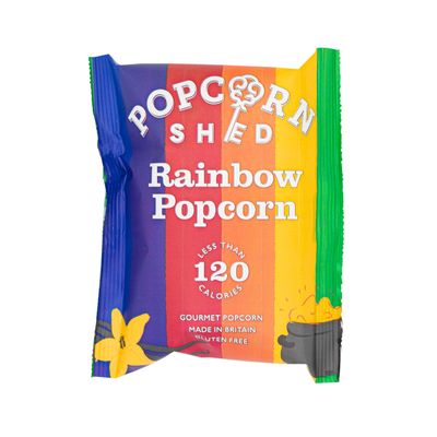 Rainbow Gourmet Popcorn Snack Pack, 1 x 24g Bag, Handcrafted, Gluten Free, Natural Lunch Box &amp; Low Calorie Movie Night Snack