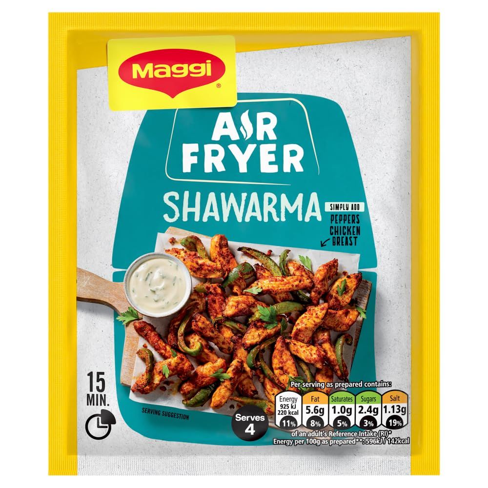 Maggi Air Fryer Shawarma Herbs and Spices Recipe Mix 25g