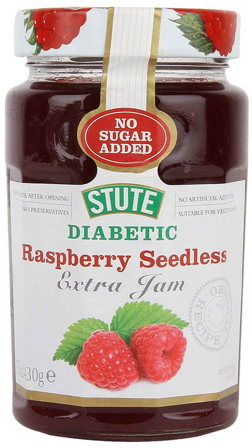 Stute Raspberry Seedless Jam, 430g