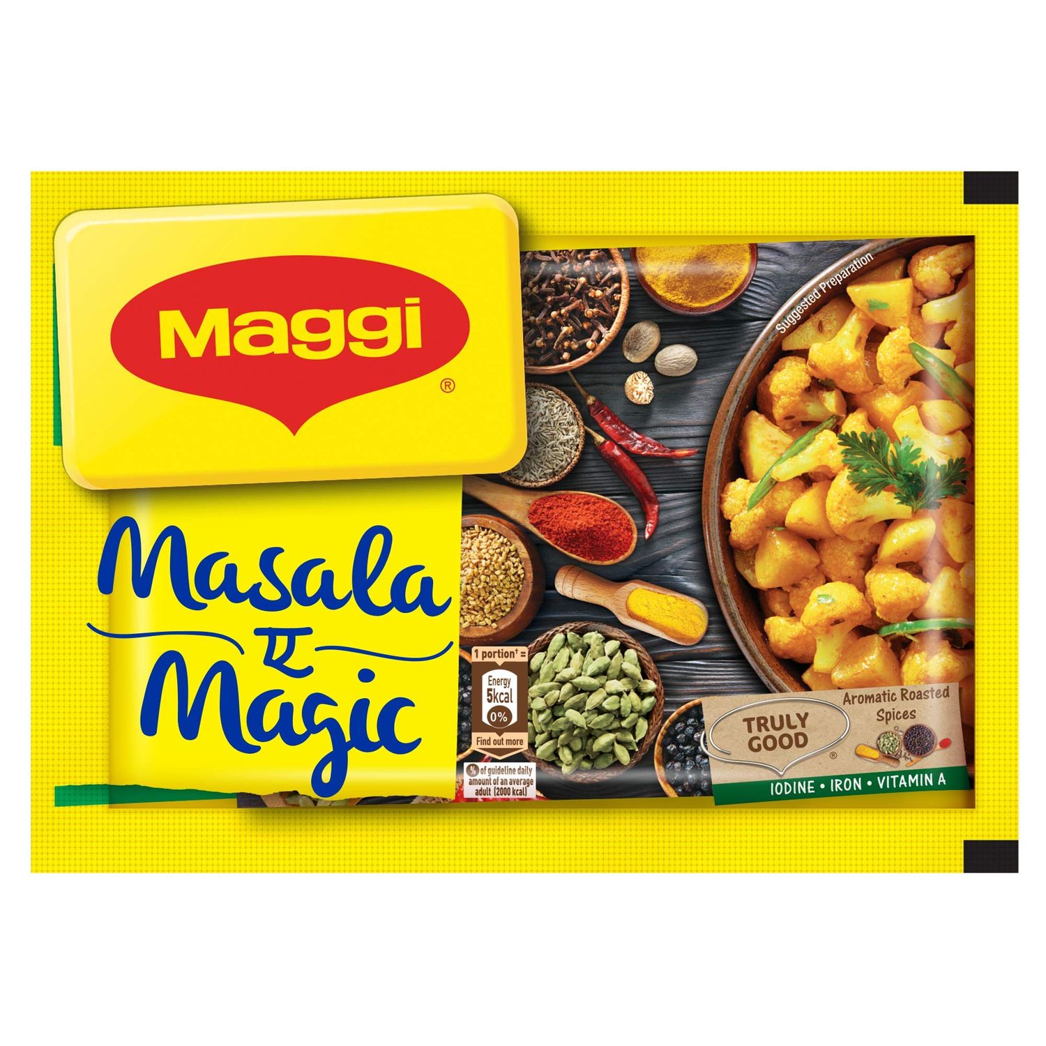 Maggi Masala Magic 6.5 Gram Sachets - Pack of 48 - Vegetarian