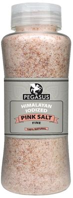 Pegasus Iodized Fine Pink Salt 800g (Pack of 1) Pink Salt with Iodine, 100% Natural & Unrefined, Rich in Minerals for Cooking, Seasoning, Baking, and Health Benefits
