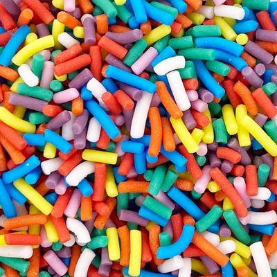 Sugar Strands Edible Cupcake Cake Topper Sprinkles (Bake Stable Rainbow)