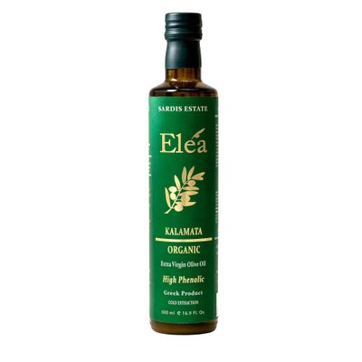 Sardis Estate Kalamata PDO &amp; Organic Extra Virgin Greek Olive Oil - 500ml Cold Extract, High Phenolic, 100% Koroneiki Variety