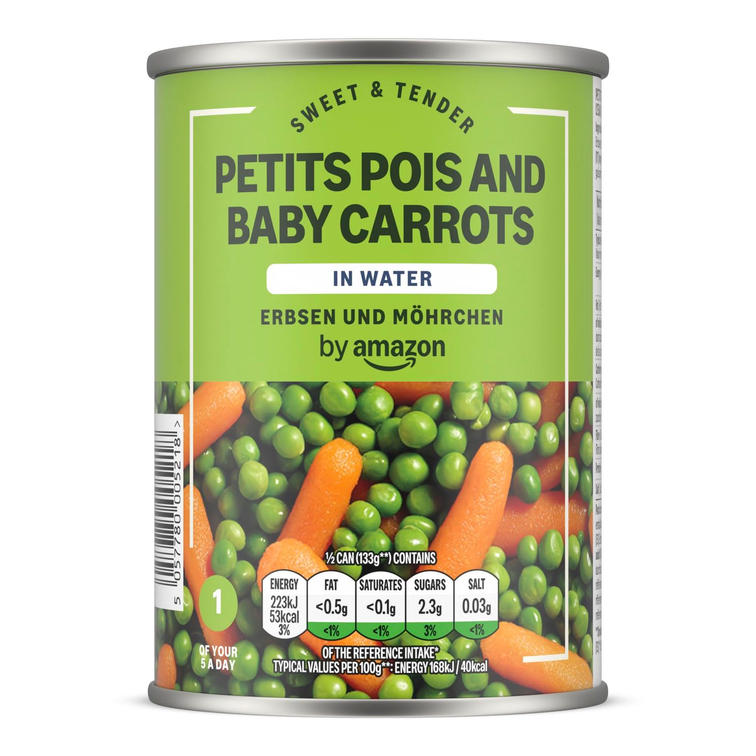 by Amazon Peas and Carrots, 400g