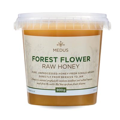 Earthbreath Forest Flower Raw Honey 900g - 100% Pure, Raw & Natural - Sustainably Harvested - Rich in Natural Goodness - No Artificial Additives