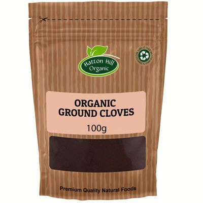 Organic Ground Cloves 100g by Hatton Hill