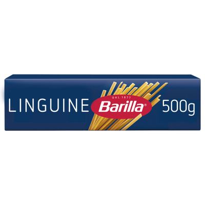 Barilla Linguine - Authentic Italian Pasta Made with Durum Wheat - Classic Long Shape Pasta - For Linguine Recipes - Single Pack of 1 x 500g