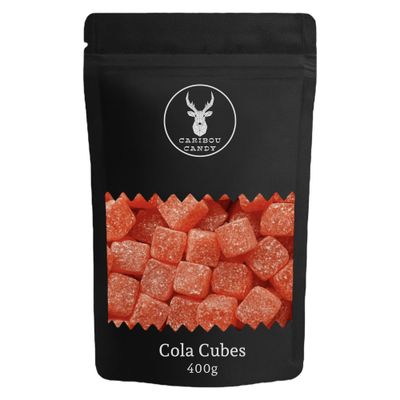 Cola Cubes 400g Pick n Mix Sweets - Retro Cola Flavoured Hard Boiled Cubes - Sweet Shop Favourite for Sharing &amp; Film Nights