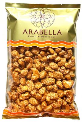 Honey Roasted Cashew Nuts 450g - Sweet Crunchy Snack - Suitable for Vegetarians