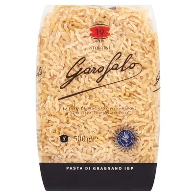Garofalo Stortini Italian Soup Pasta - Vegan and Small Pasta Shape, 500g (Pack of 1)