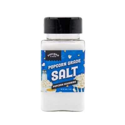 Popcorn Shed Cinema Grade Salt Seasoning - Extra Fine &amp; Premium Quality Salt, Easy &amp; Low Calorie Snack, Perfect for Movie Nights, Parties &amp; Gifting