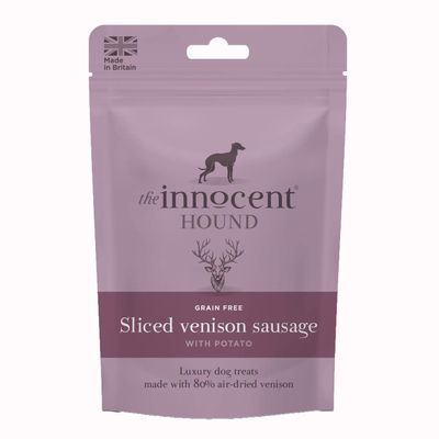 The Innocent Hound Sliced Venison Sausages with Potato, 70g