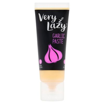 Very Lazy Garlic Paste 75g Tube - Premium Garlic Paste Tube - Ready to Use Garlic for Home Cooking, Sauce, Pasta &amp; Marinades