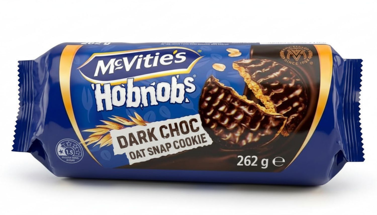 McVitie's Hobnobs Dark Chocolate Biscuits, 262 g (Pack of 1)