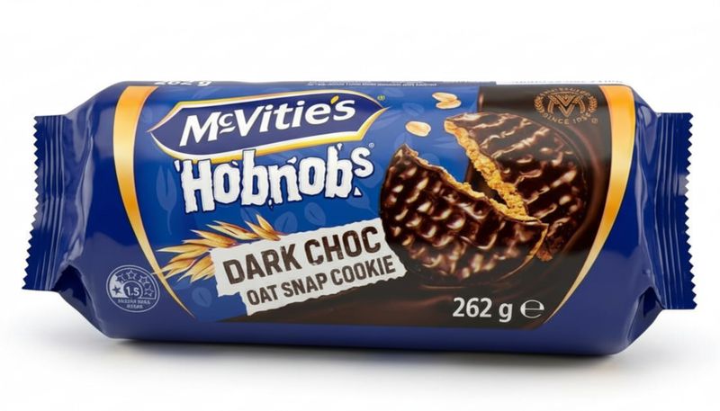 McVitie's Hobnobs Dark Chocolate Biscuits, 262 g (Pack of 1)