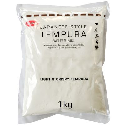 Yutaka Tempura Batter Mix 1kg Japanese-Style Tempura Batter for Light & Crispy Coating Quick Mix with Cold Water Bulk 1kg Bag for Home & Professional Use Vegan