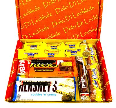 American Chocolate Gift Box By Dolci Di Lechlade Sweets USA Candy Dairy Chocolates Sweet Milk White Easter Eggs Present Peanut Butter Mothers Day American Chocolate Gift Box By Dolci Di Lechlade Sweets USA Candy Dairy Chocolates Sweet Milk White Easter Eggs Present Peanut Butter Mothers Day