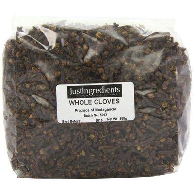 JustIngredients Essentials Cloves, 500 g