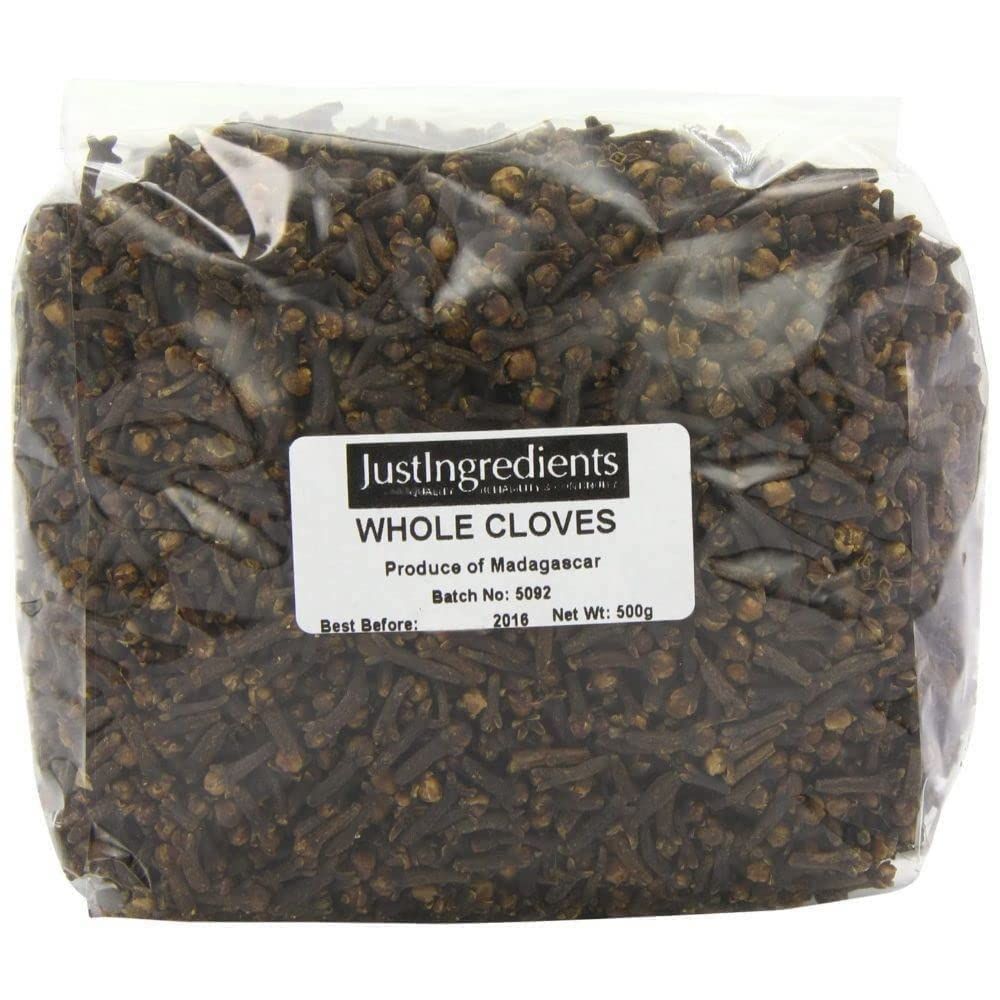 JustIngredients Essentials Cloves, 500 g