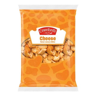 3 Bags of Crawford's Cheese Savouries 325g