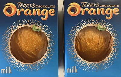 Terry's Milk Chocolate Orange 157g (Pack of 2) - Terrys Chocolate Bundle