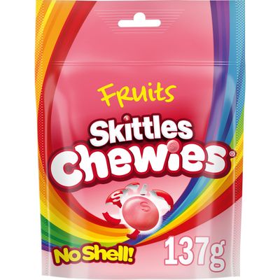 Skittles Chewies Fruits Sweets Pouch Bag 137g