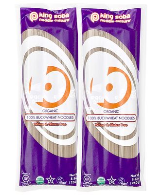 (2 Pack) - King Soba - Org 100% Buckwheat Noodles 250g 2 PACK BUNDLE