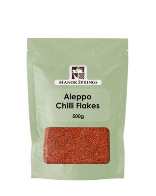 Aleppo Chilli Flakes (Pul Biber) 500g by Manor Springs