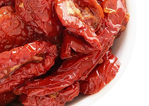 MedFood Sun Dried Tomato Halves - Natural Sun Dried - Low Carb Snack - 500g