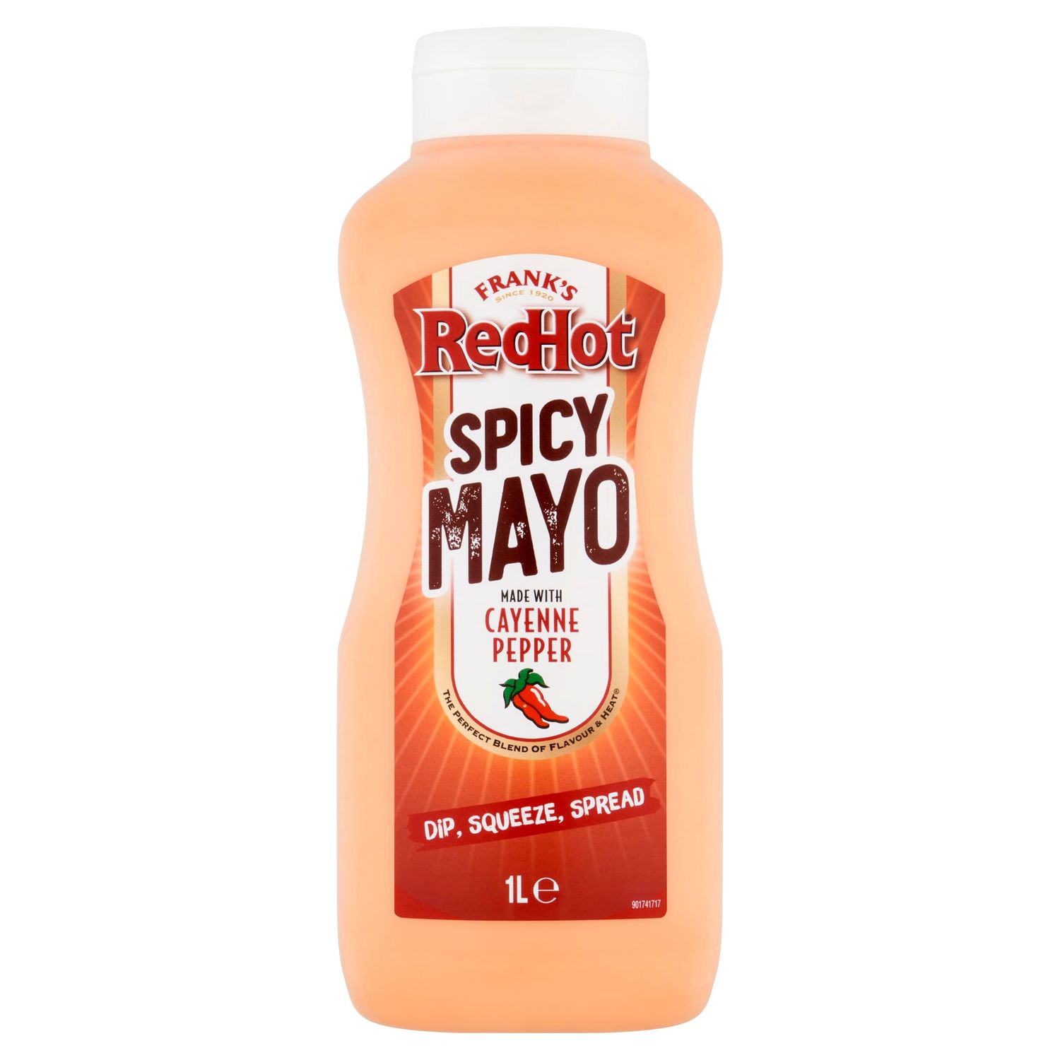 Frank s RedHot Spicy Mayonnaise, Made with Cayenne Pepper, 1L