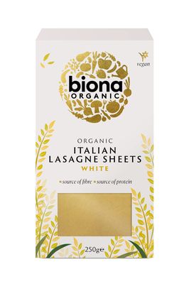 Biona White Wheat Lasagne, 250 g