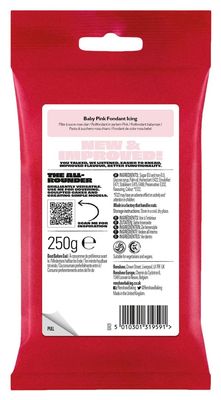 Renshaw Baby Pink Ready to Roll Icing 250g